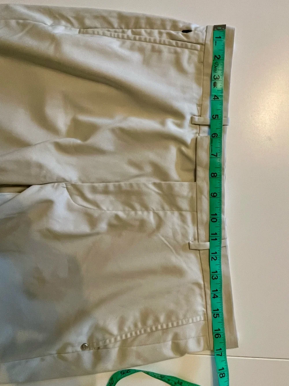 Ralph Lauren RX- Men's Khaki Flat-Front Shorts